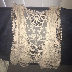Lace vest